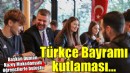 Başkan Duman Kuzey Makedonyalı öğrencilerle buluştu...