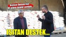 Başkan Duman'dan 'Askıda kömür' kampanyasına destek...