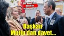 Başkan Mutlu'dan açılışa davet...