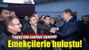 Başkan Tugay şantiyede Büyükşehir Belediyesi emekçileriyle buluştu!