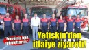 Başkan Yetişkin'den itfaiye ziyareti!