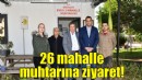 Başkan Yıldız'dan 26 mahalle muhtarına ziyaret!