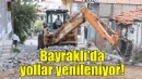 Bayraklı'da yol yenileme seferberliği!