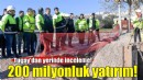 Bayraklı'ya 200 milyonluk yatırım... Tugay'dan yerinde inceleme!