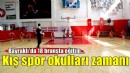 Bayraklı’da kış spor okulları başladı