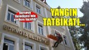 Bornova Belediyesi’nde yangın tatbikatı...