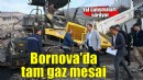 Bornova’da yol çalışmaları tam gaz...