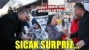 Bucalılar güne sıcak çorba ile başladı