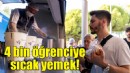 Büyükşehir'den 4 bin öğrenciye sıcak yemek!