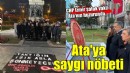 CHP İzmir'den Ata'ya saygı nöbeti...