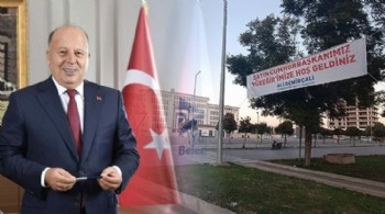 CHP'li başkandan Erdoğan'a jest...