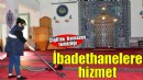 Çiğli’de İbadethanelere Ramazan Temizliği