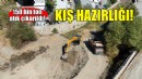 Derelerde kış hazırlığı... 150 bin ton atık çıkarıldı!