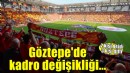 Göztepe'de kadro değişikliği