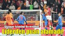 Göztepe liderden puan alamadı!