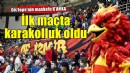 Göztepe'nin maskotu ilk maçta karakolluk oldu