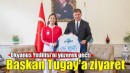 İlklere imza atan İzmirli yüzücü Başkan Tugay'a ziyaret