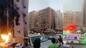 İşçilerin kaldığı binada yangın: Çok sayıda ölü var!