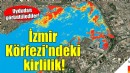 İzmir Körfezi'ndeki kirlilik uydudan görüntülendi...