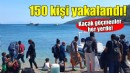 İzmir açıklarında 150 kaçak göçmen yakalandı!