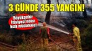 İzmir'de 3 günde 355 yangın çıktı!
