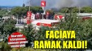İzmir'de akaryakıt istasyonuna yaklaşan yangın söndürüldü!