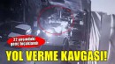 İzmir'de bıçaklı yol verme kavgası.. 22 yaşındaki genç yaralandı!