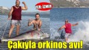 İzmir'de çakı ve zıpkınla dev orkinos avı!