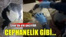 İzmir'de çok sayıda silah ve mühimmat ele geçirildi