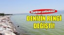 İzmir'de denizin rengi değişti!