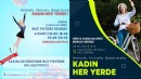 İzmir'de 'kadın her yerde'