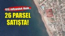 İzmir'deki 26 parsel daha satışta!