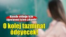 İzmir'deki kolej, hamile olduğu için işten çıkardığı öğretmene tazminat ödeyecek!