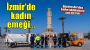 İzmir’de kadın emeği kenti güzelleştiriyor