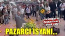 Karabağlar'da büyük isyan... Pazarcı esnafı belediyeyi bastı!