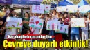 Karabağlarlı çocuklardan çevreye duyarlı etkinlik!