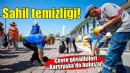 Karşıyaka’da çevre gönüllülerinden sahil temizliği!