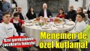 Menemen’de özel çocuklarla çok özel kutlama!