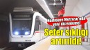 Narlıdere Metrosu’nda sefer sıklığı artırıldı!