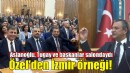 Özgür Özel'den İzmir örneği... Aslanoğlu, Tugay ve başkanlar salondaydı!