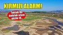 Tahtalı Barajı'nda kırmızı alarm!