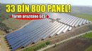 Tarım arazisine 33 bin 800 panel!