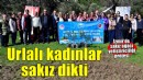 Urla'da kadın çiftçiler sakız fidanlarını toprakla buluşturdu