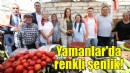 Yamanlar'da renkli şenlik!